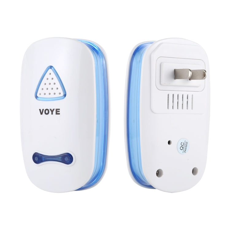 VOYE V025A Home Music Remote Control Wireless Doorbell with 38 Polyphony Sounds, US Plug, V025A VOYE V025A Home Music Remote Control Wireless Doorbell with 38 Polyphony Sounds, US Plug, V025A